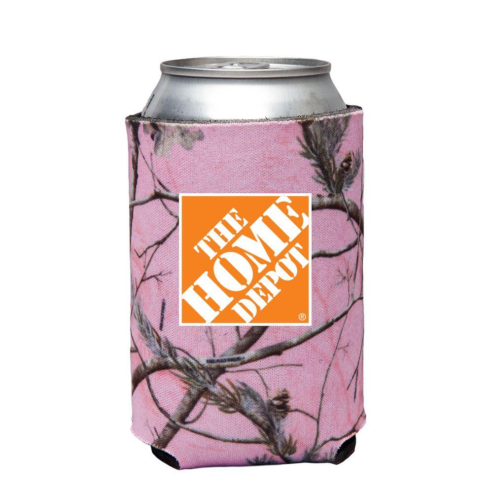 UPC 617885009235 product image for The Home Depot Koozies Koozie in Pink Camo 1301634-00 | upcitemdb.com