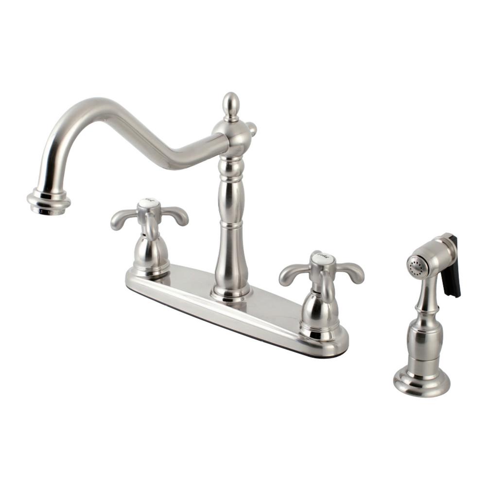 Kingston Brass French Country 2 Handle Standard Kitchen Faucet