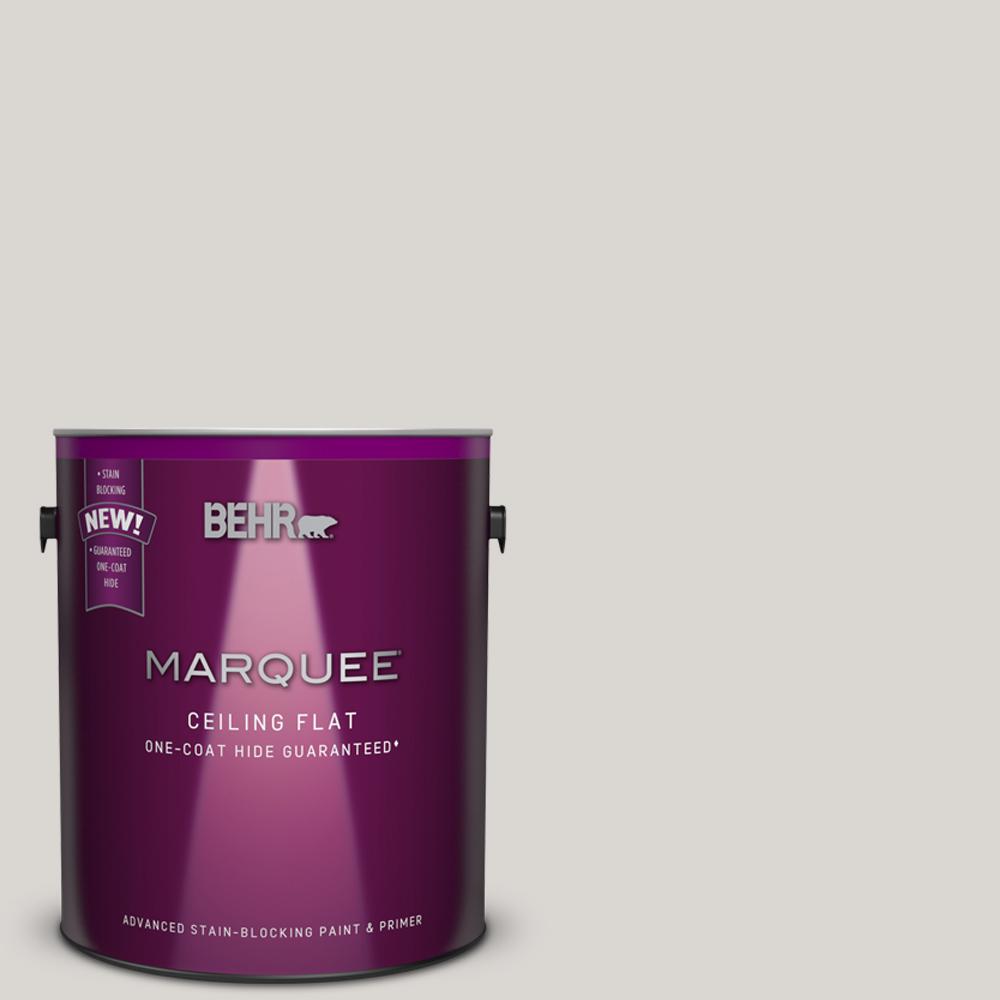 behr marquee 1 gal. flat interior ceiling paint and primer