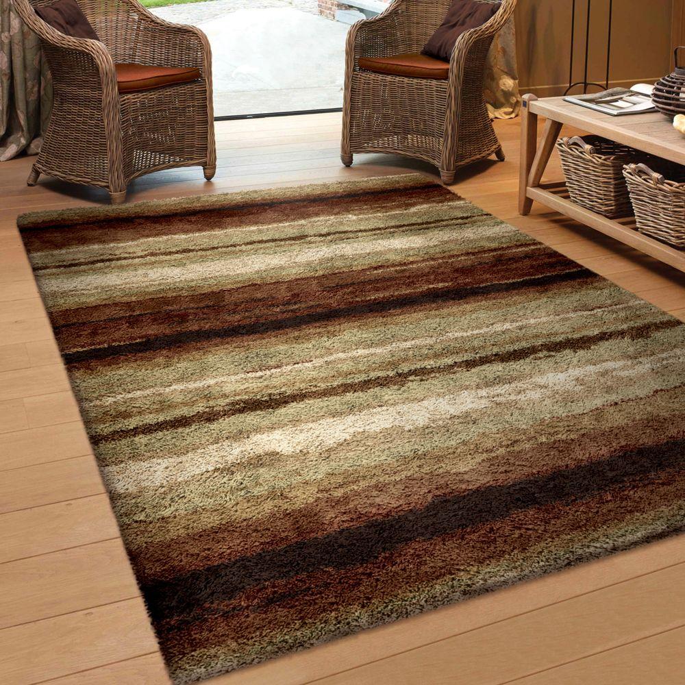 Orian Rugs Rural Road Red 5 Ft X 8 Indoor Area Rug