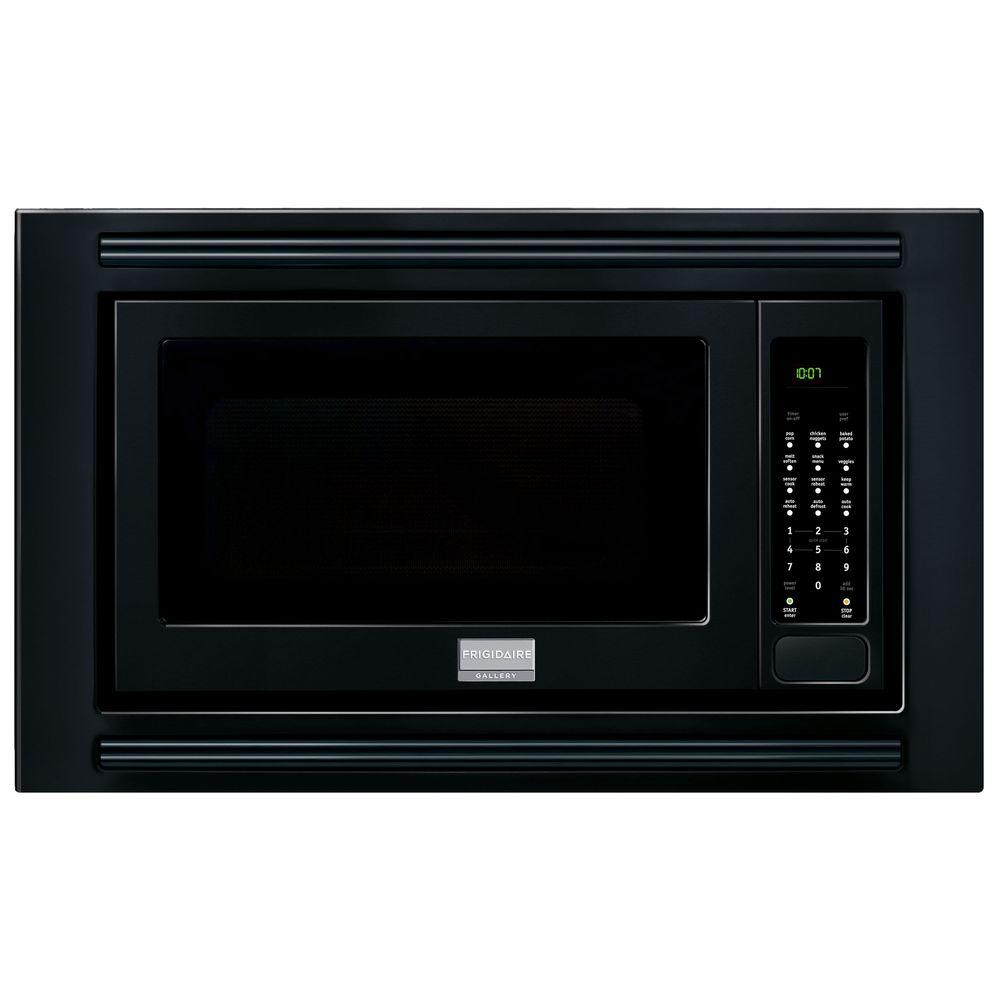Frigidaire Gallery 2 0 Cu Ft Built In Microwave Black With Frigidaire Gallery 2 0 Cu Ft Built In Microwave Black With Sensor Cooking