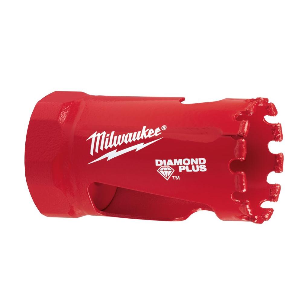 Milwaukee 1 18 In Diamond Plus Hole Saw