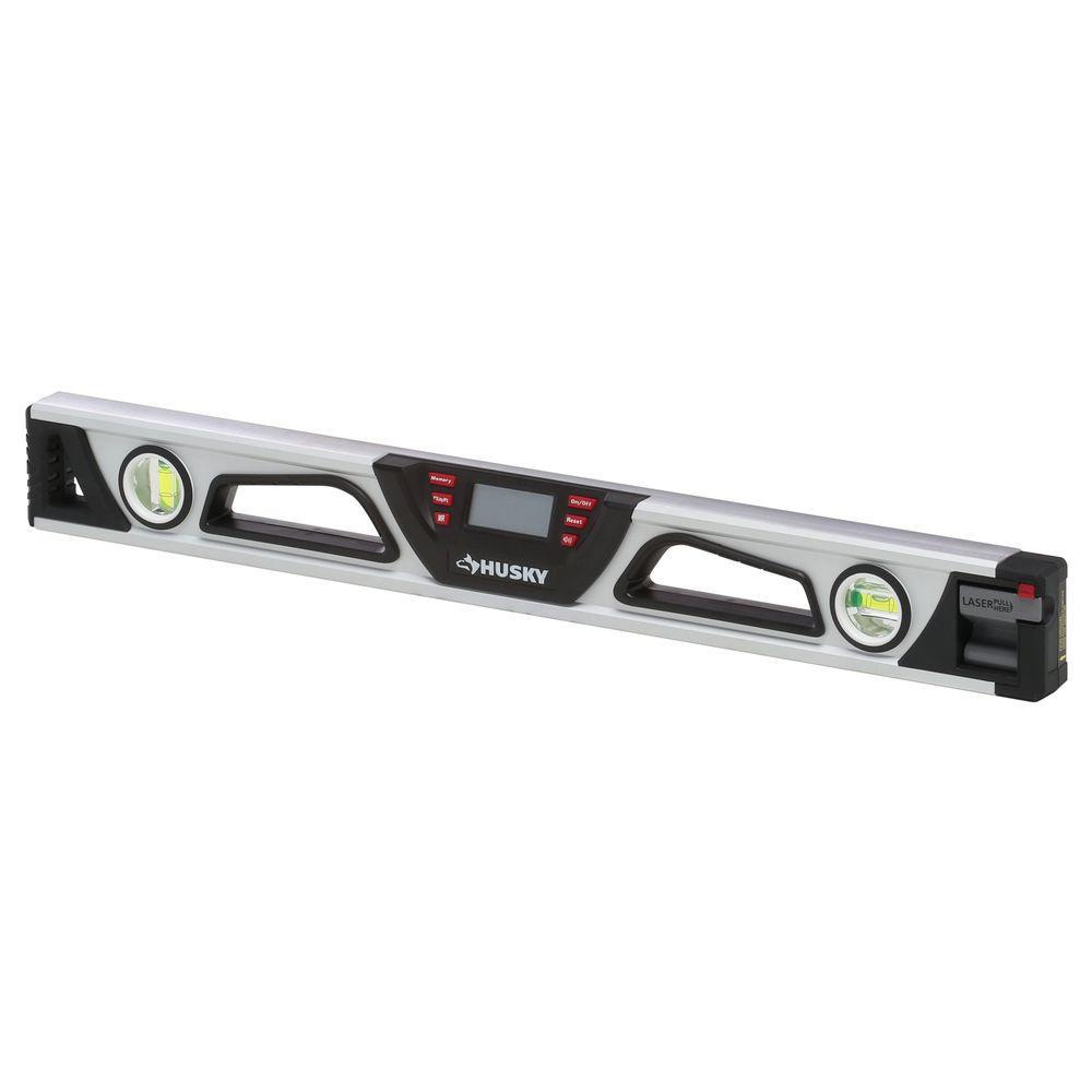 digital spirit level with laser beam