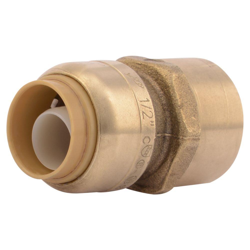 BRASS FITTINGS QUICK CONNECT DOT AIR BRAKE STRT MALE CONNECTOR 5//8 T X 1//2 PT