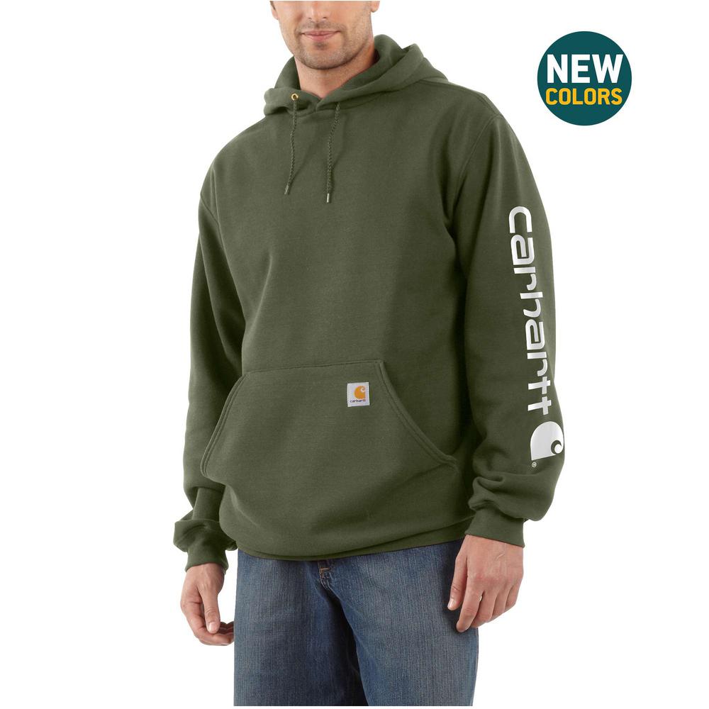 carhartt moss hoodie