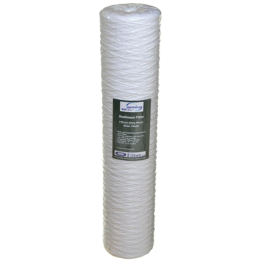 string wound sediment water filter