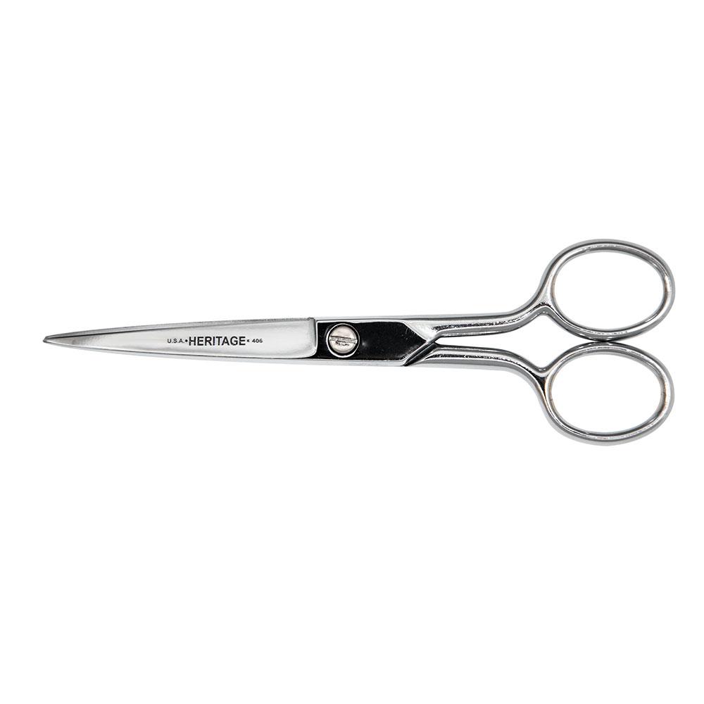 Klein Tools 6 in. Sharp Point Scissor406 The Home Depot
