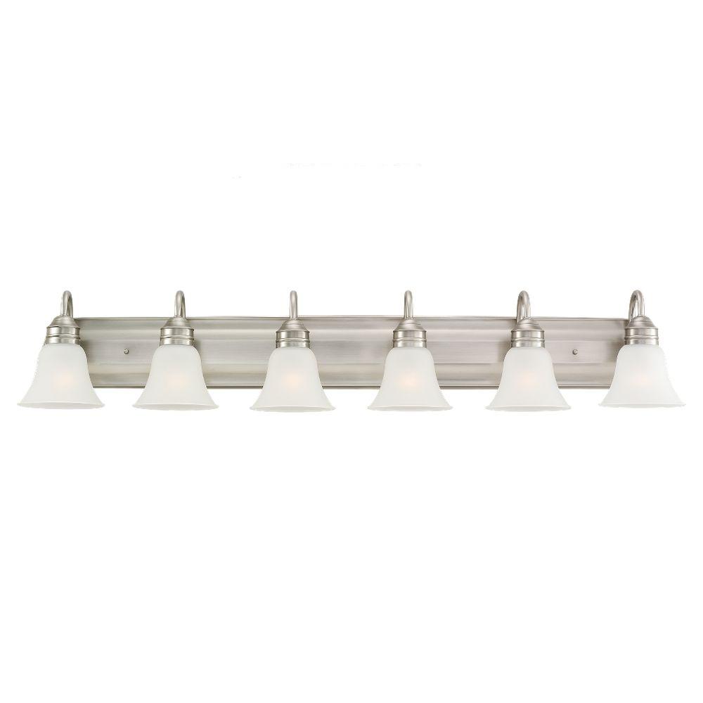 bathroom light fixtures 6 bulbs