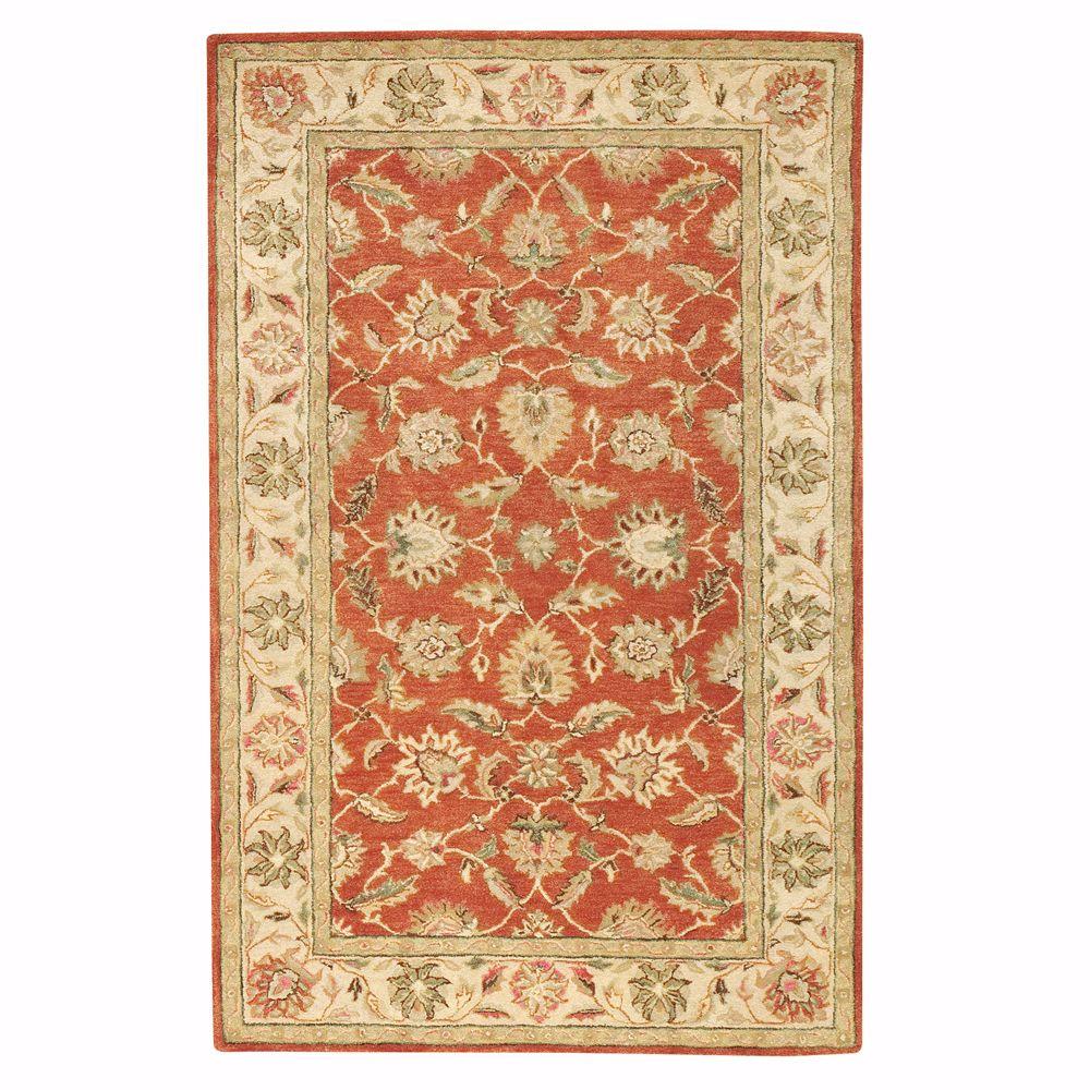 Home Decorators Collection Old London Terra/Ivory 4 ft. x 6 ft. Area