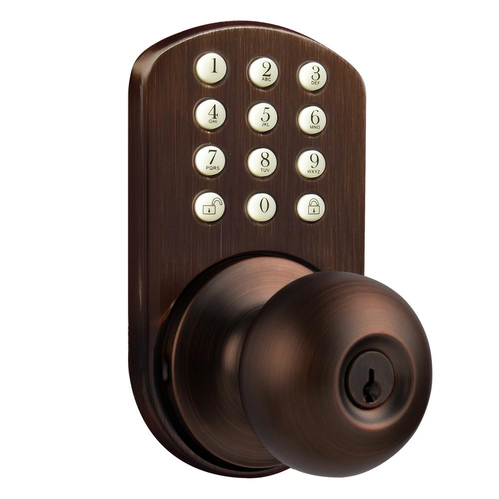 keyless entry door hardware