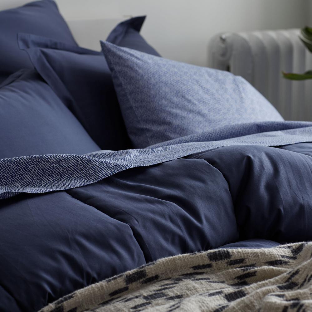 Cstudio Home By The Company Studio Indigo Solid Cotton King