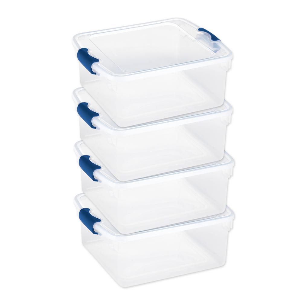 Clear Storage Bins & Totes Storage & Organization The Home Depot