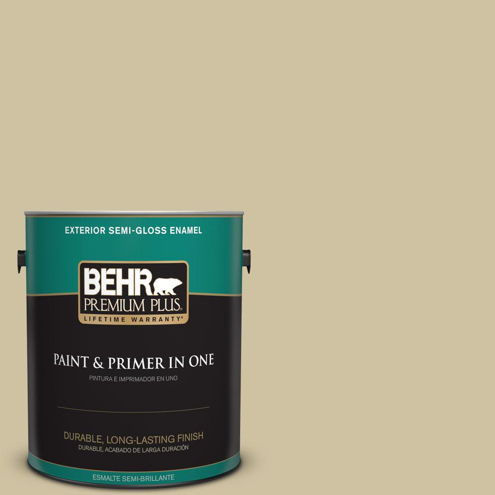 BEHR Premium Plus Ultra 1gal. S3303 Seasoned Salt SemiGloss Enamel