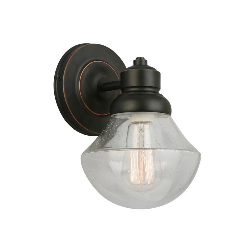 Design House Sawyer 1 Light Oil Rubbed Bronze Wall Sconce 577858 Design House Sawyer 1 Light Oil Rubbed Bronze Wall Sconce