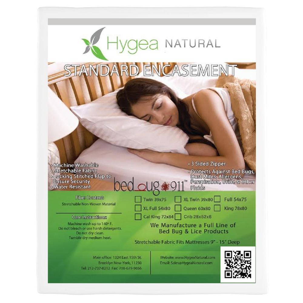 Hygea Natural Bed Bug Mattress Cover Or Box Spring Non Woven Water Resistant Encasement In California King Hygea Natural Bed Bug Mattress Cover Or Box Spring Non Woven Water