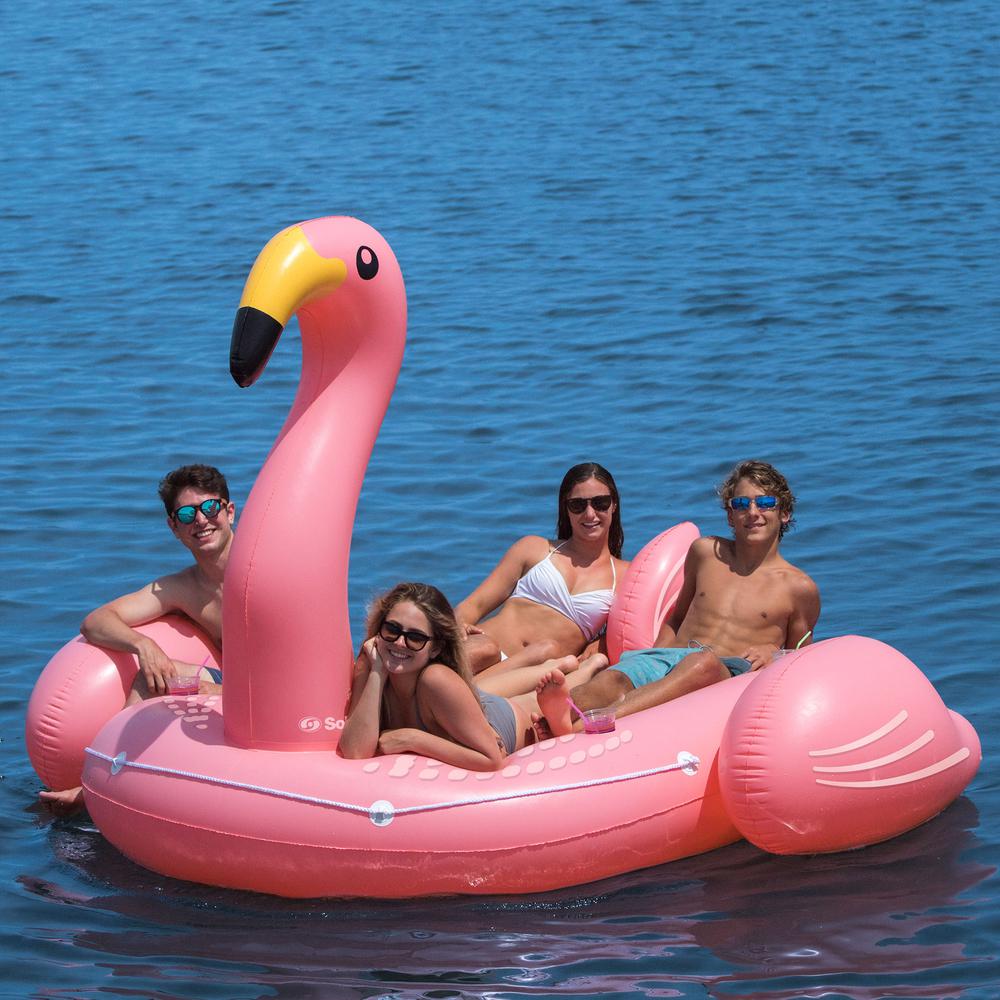 flamingo blow up pool toy