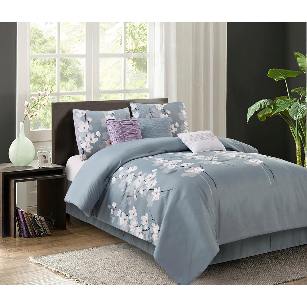 Cream 25Piece King Comforter Set 6629K The Home Depot