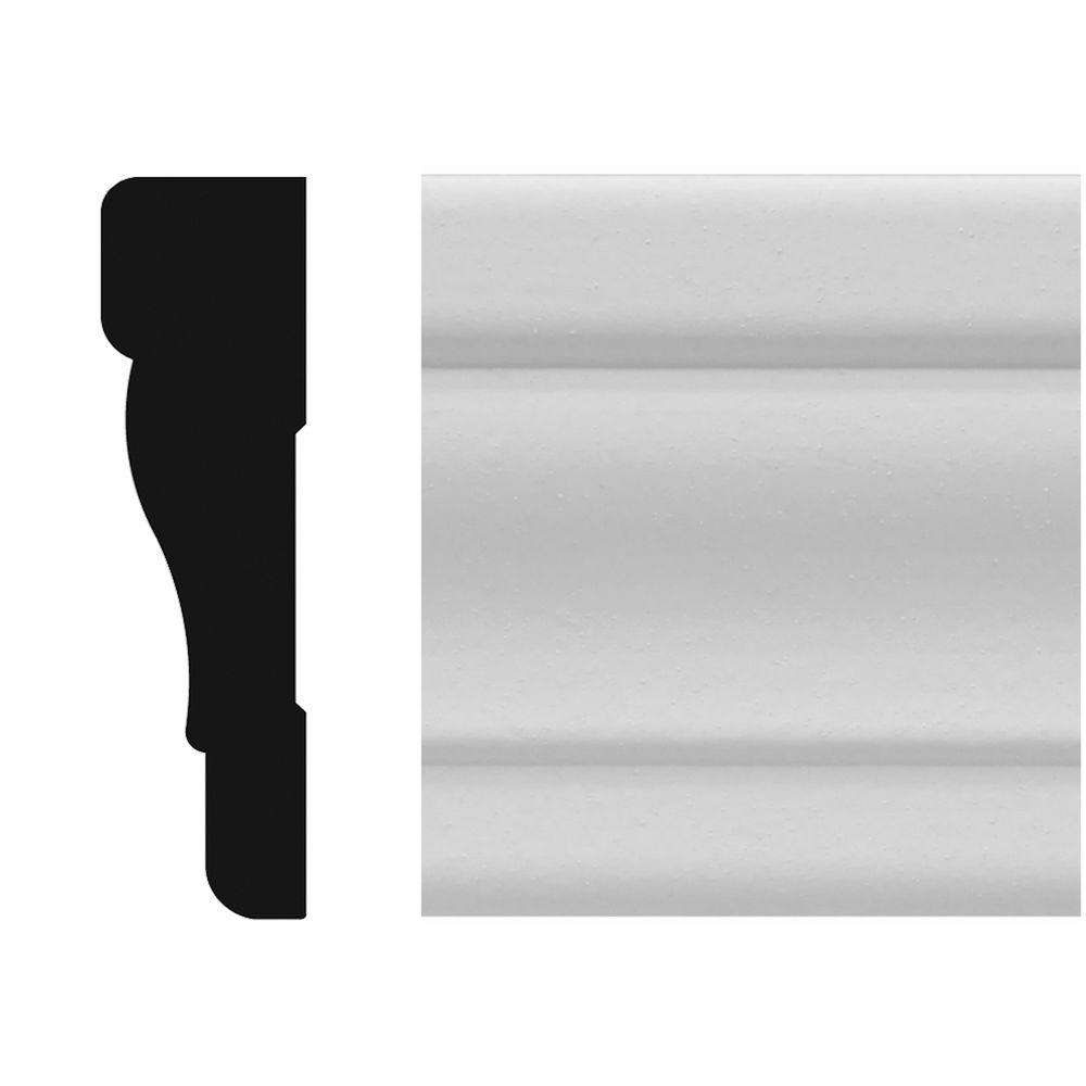 HOUSE OF FARA 8833 5/8 in. x 2-1/4 in. x 84 in. MDF Colonial Casing Moulding