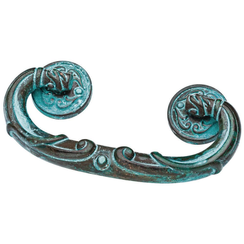 Liberty French Lace 2 1 2 In 64mm Center To Center Teal Patina