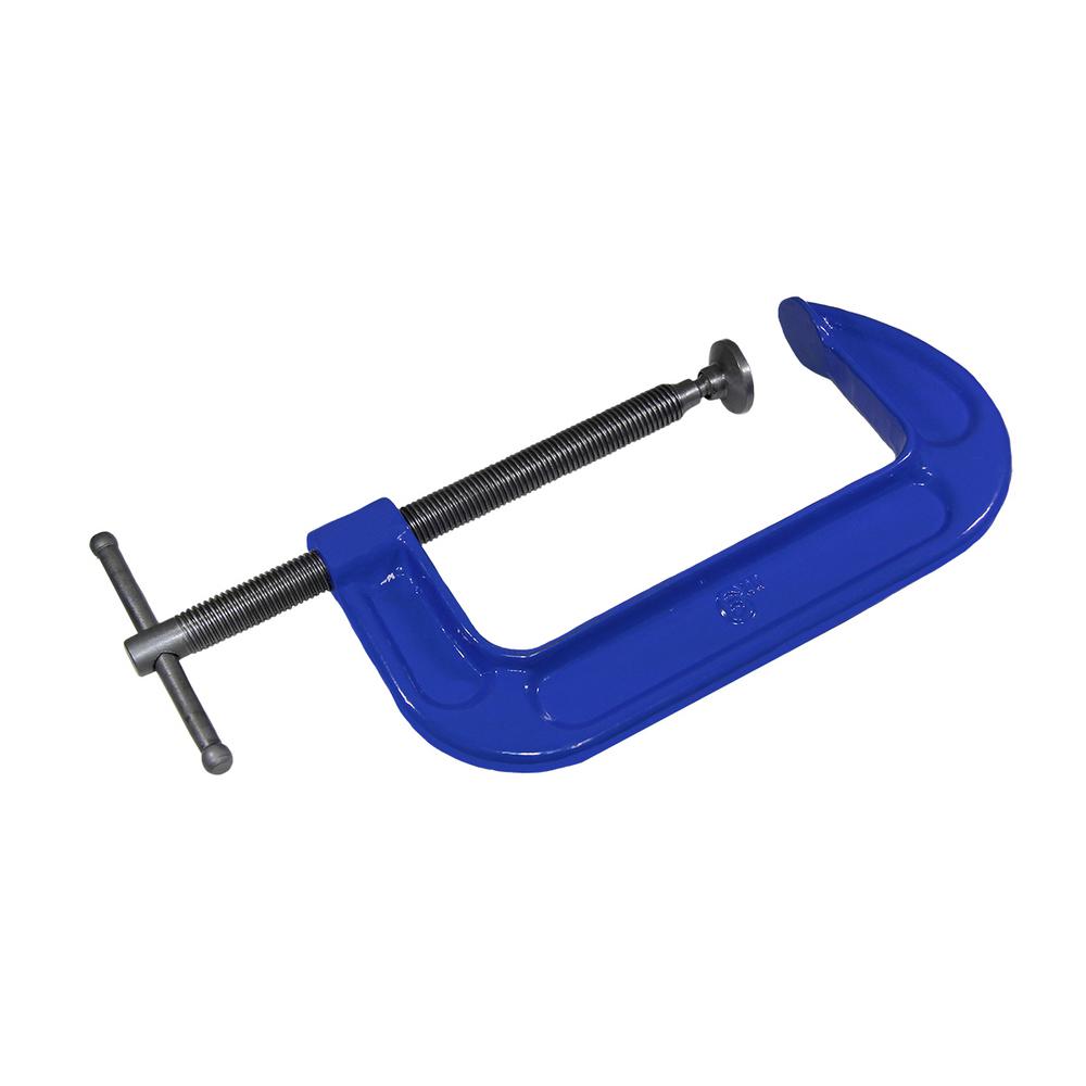 GTIN 097257310624 product image for Grand Rapids Industrial Products 6 in. Blue C-Clamp | upcitemdb.com