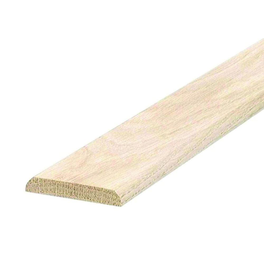 M D Building Products Flat Top 2 1 In X 52 Unfinished Unfinished Hardwood Threshold
