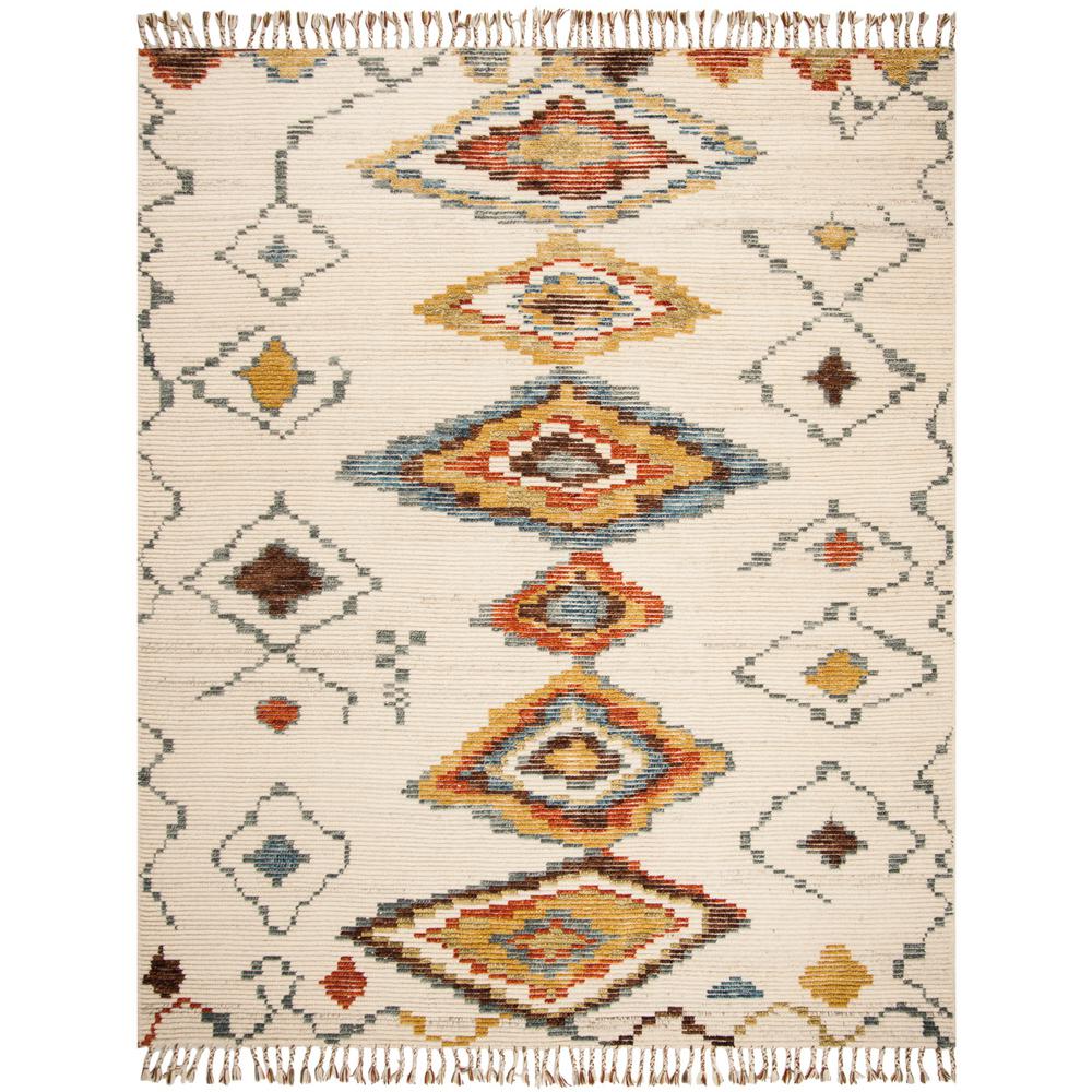 Safavieh Kenya Ivory/Multi 9 ft. x 12 ft. Area RugKNY526A9 The Home