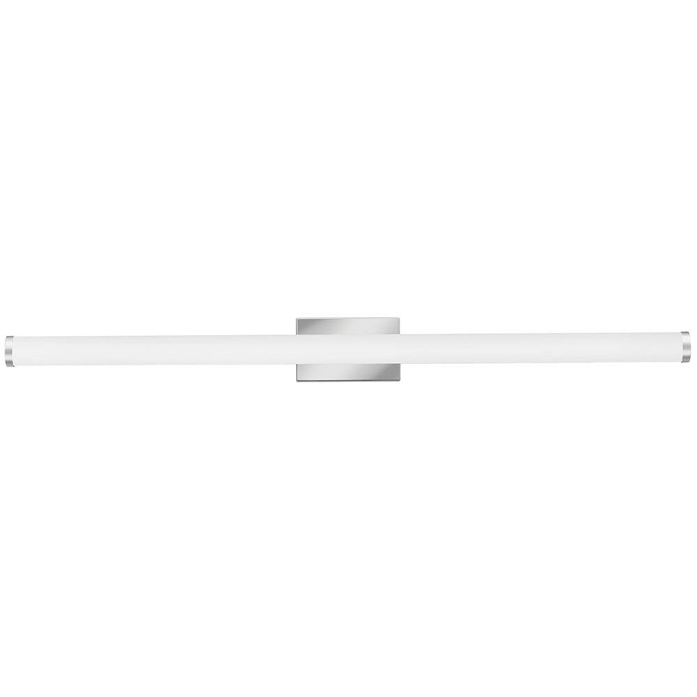 Lithonia Lighting Contemporary Cylinder 4-Light Chrome 4K LED Vanity Light