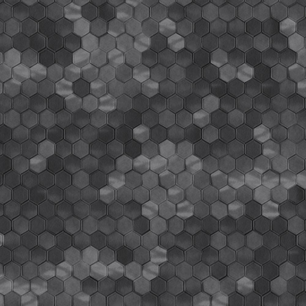 black hexagon wallpaper