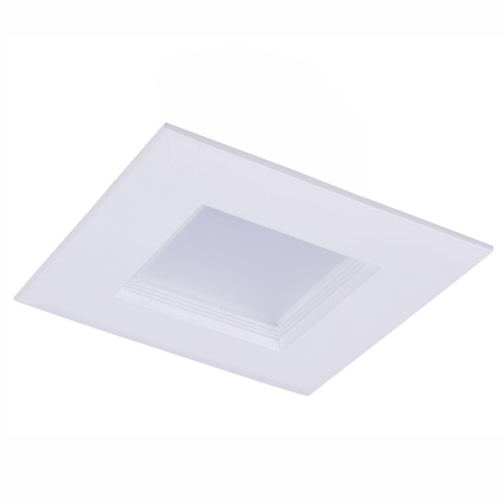 Elegant Lighting 4 in. CRI80 3000K LED Downlight Square Retrofit ...