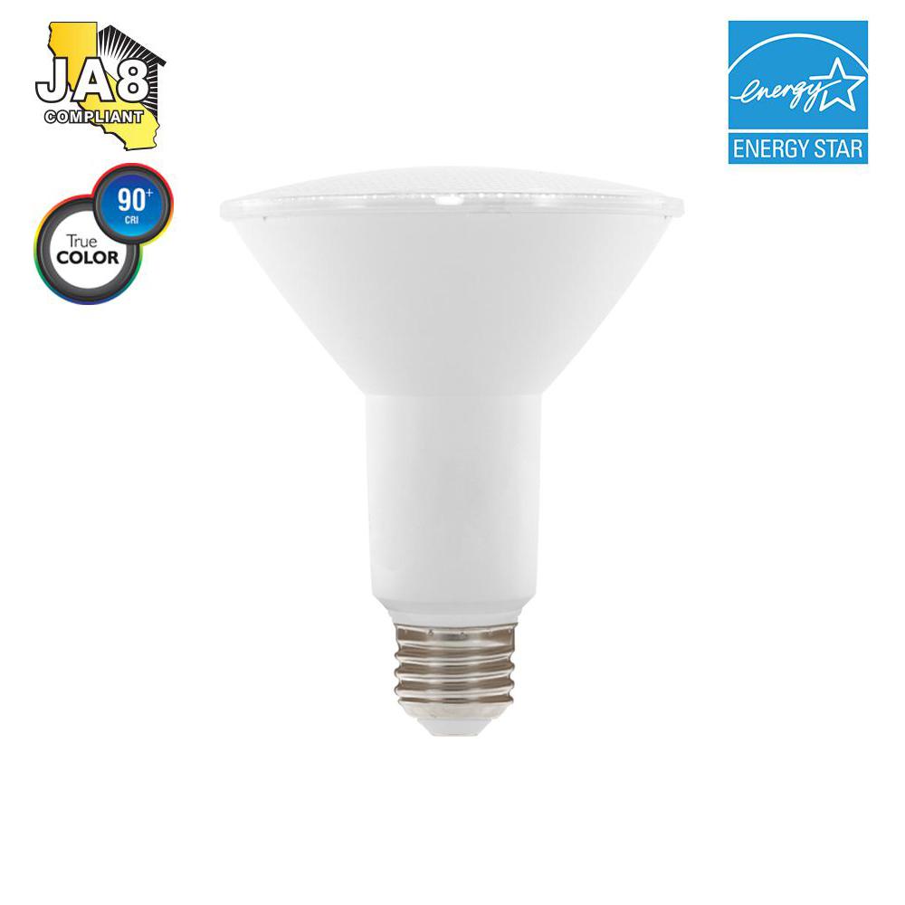 75w Equivalent Par30 Dimmable Led Light Bulb Warm White Ep30 5020ew 75w Equivalent Par30 Dimmable Led Light Bulb Warm White Ep30 5020ew The Home Depot