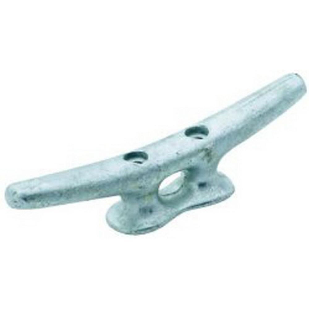 Attwood 6 In Closed Base Cast Iron Dock Cleat 12100l3 The Home