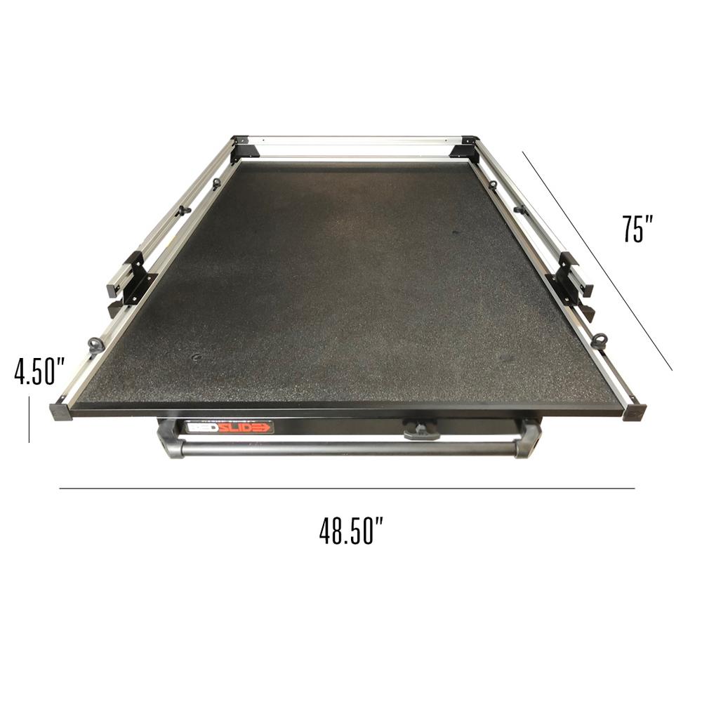 Bedslide 1000 Lbs Capacity 75 Extension Truck Van And Suv Slide