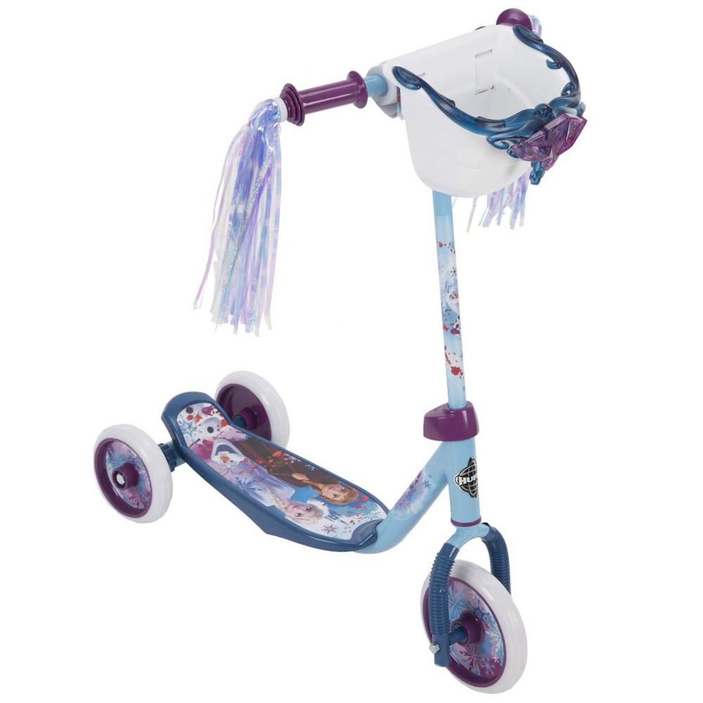 UPC 028914286792 product image for Huffy Girls Frozen II 3-Wheel Scooter with Bin | upcitemdb.com