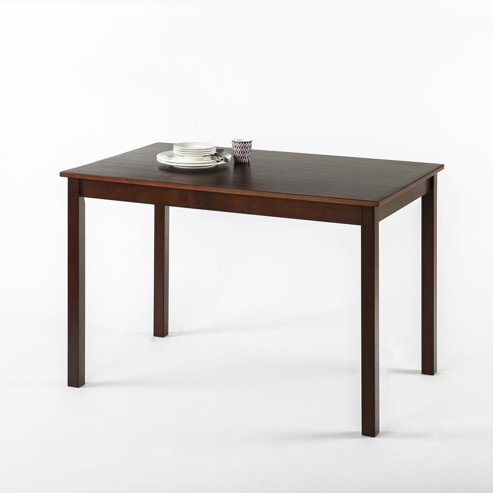 Zinus Juliet Espresso Wood Dining Table Only Hd Dt Zinus Juliet Espresso Wood Dining Table Only Hd Dt