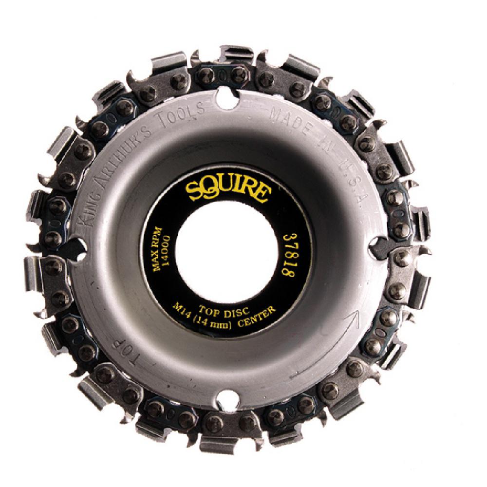 3.5 in. 18Teeth Steel Chainsaw Blade for Woodcarving37818 The Home