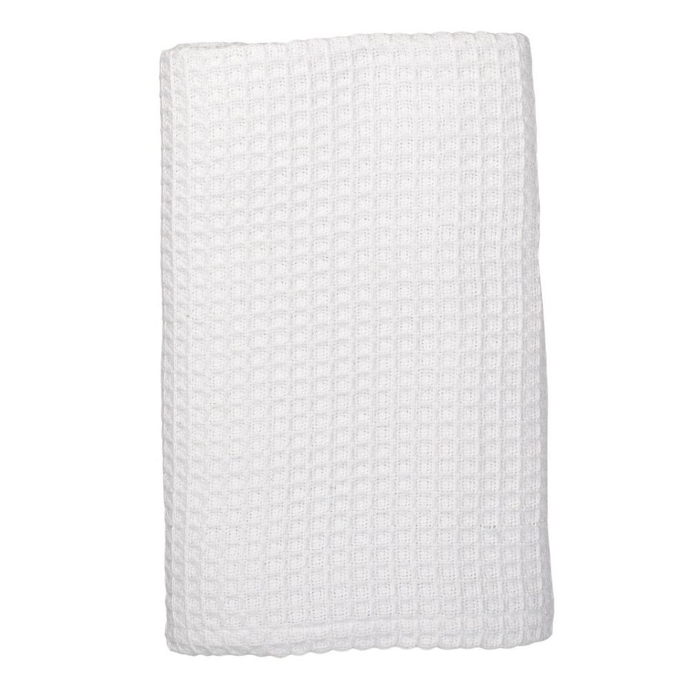Vellux Cotton White Cotton Full/Queen Blanket-026705002088 - The Home Depot