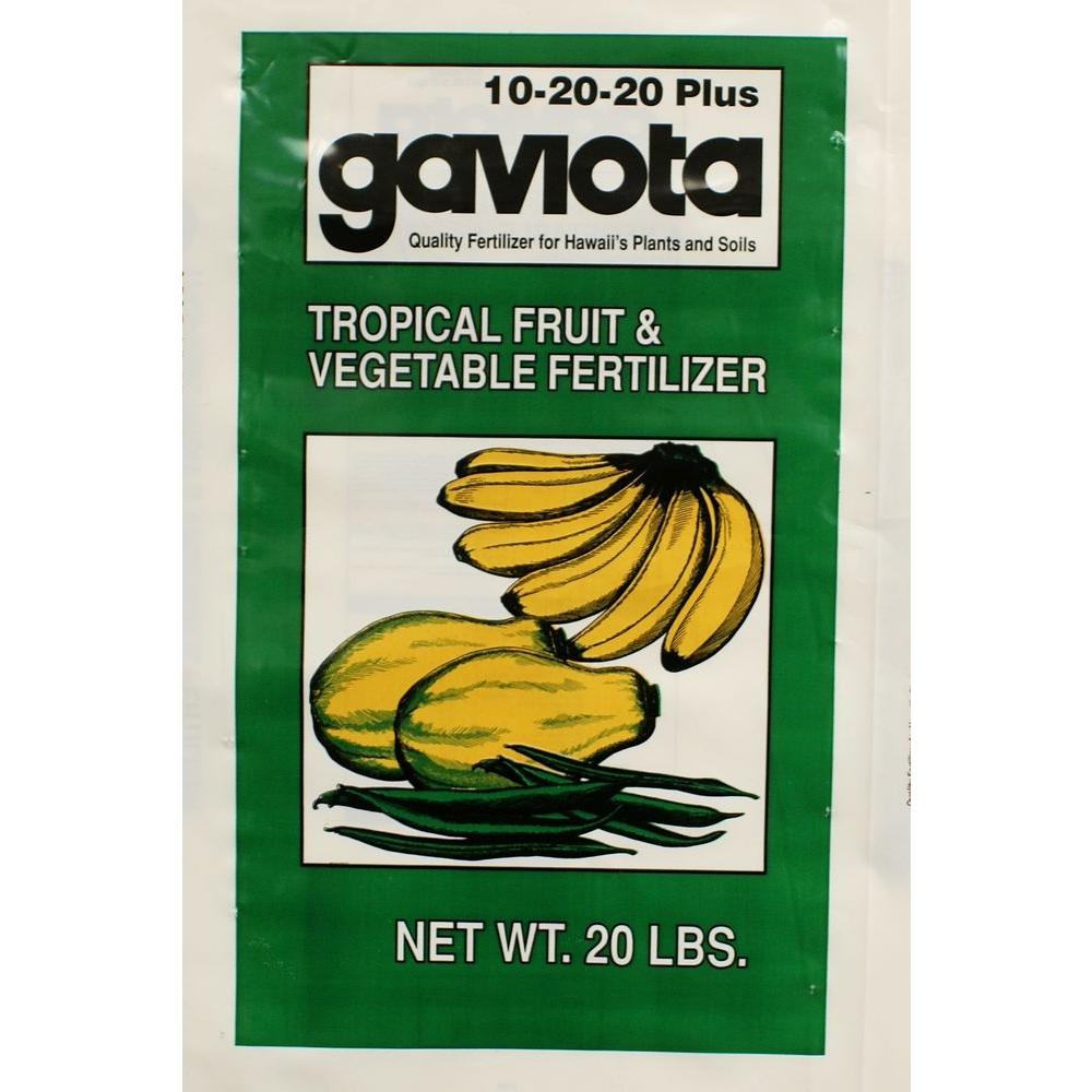 Gaviota Tropical Fruit and Vegetable Fertilizer Plus0831140D The