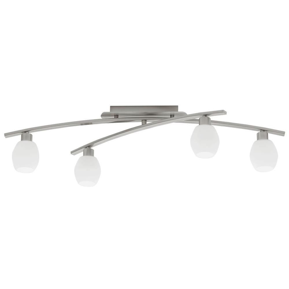 Eglo Strike 4Light Matte Nickel Track Lighting Track20614A The Home