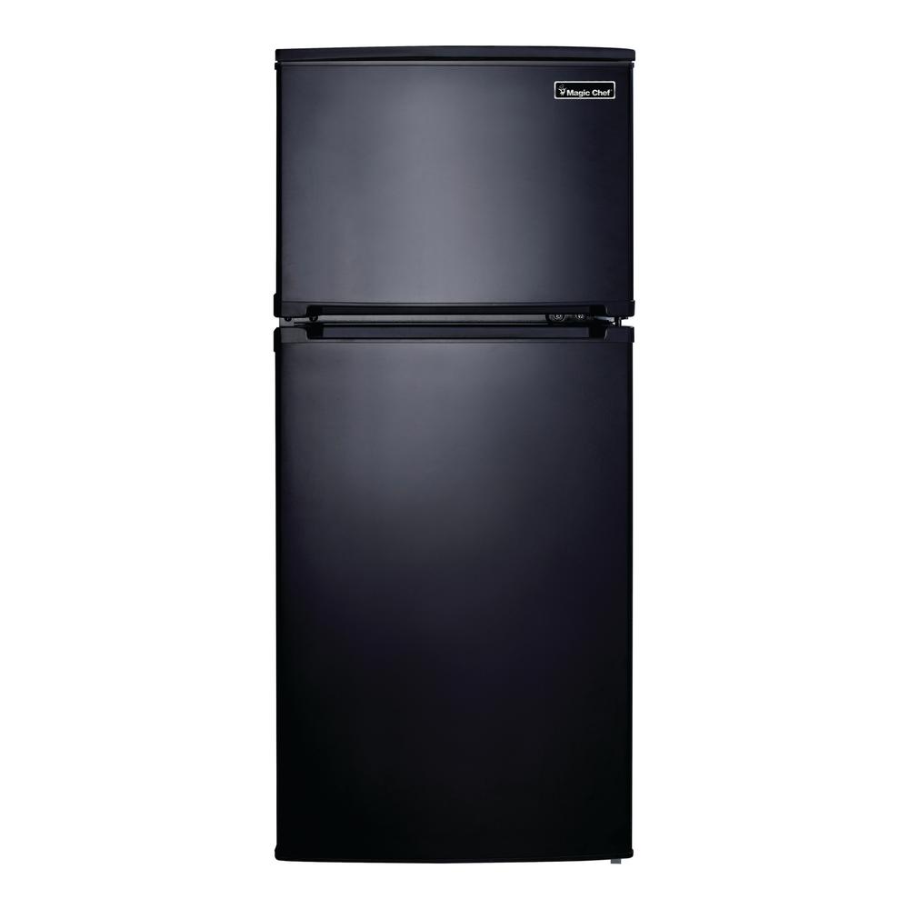 Magic Chef 4 3 Cu Ft Mini Refrigerator In Black Hvdr430be The Home