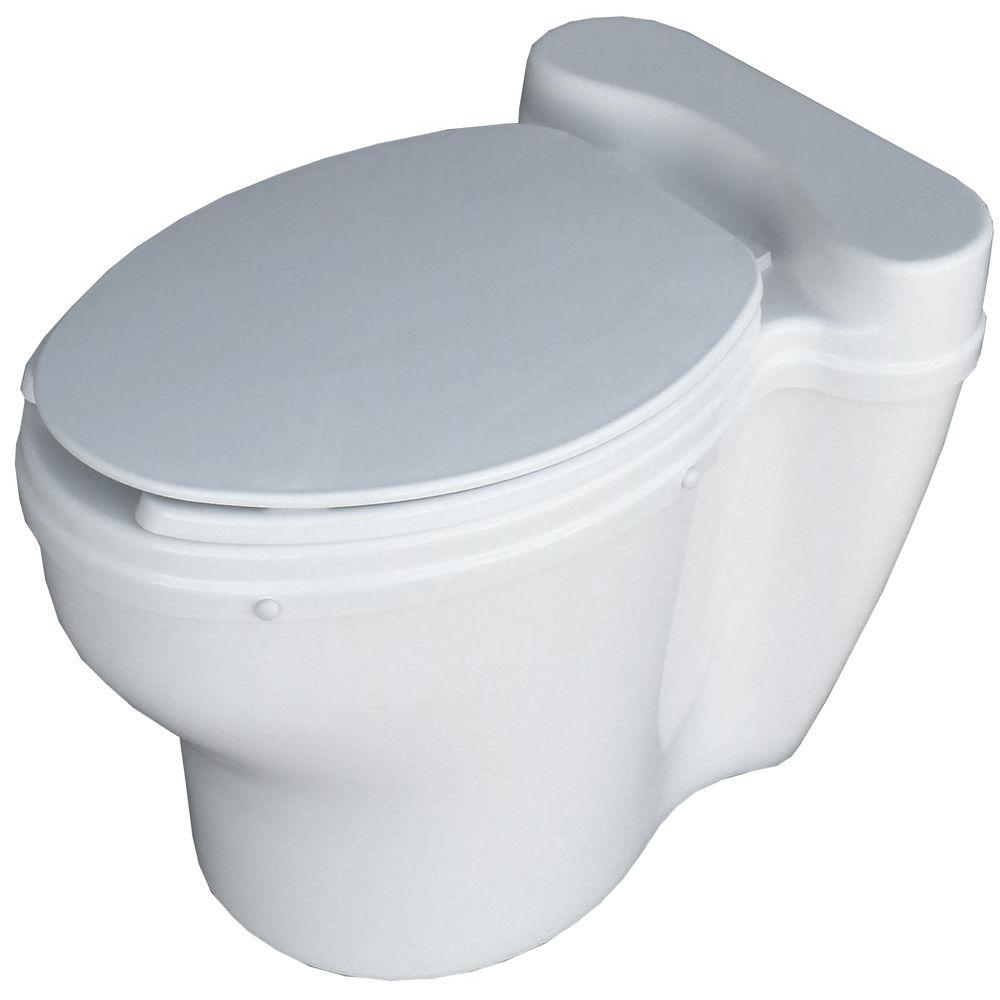 SunMar Elongated Dry Toilet NonElectric Waterless ToiletCCAF00003