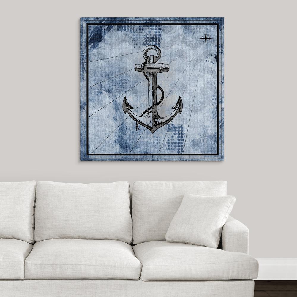 24 x 24 Unwind 1 Poster Print by Kimberly Allen