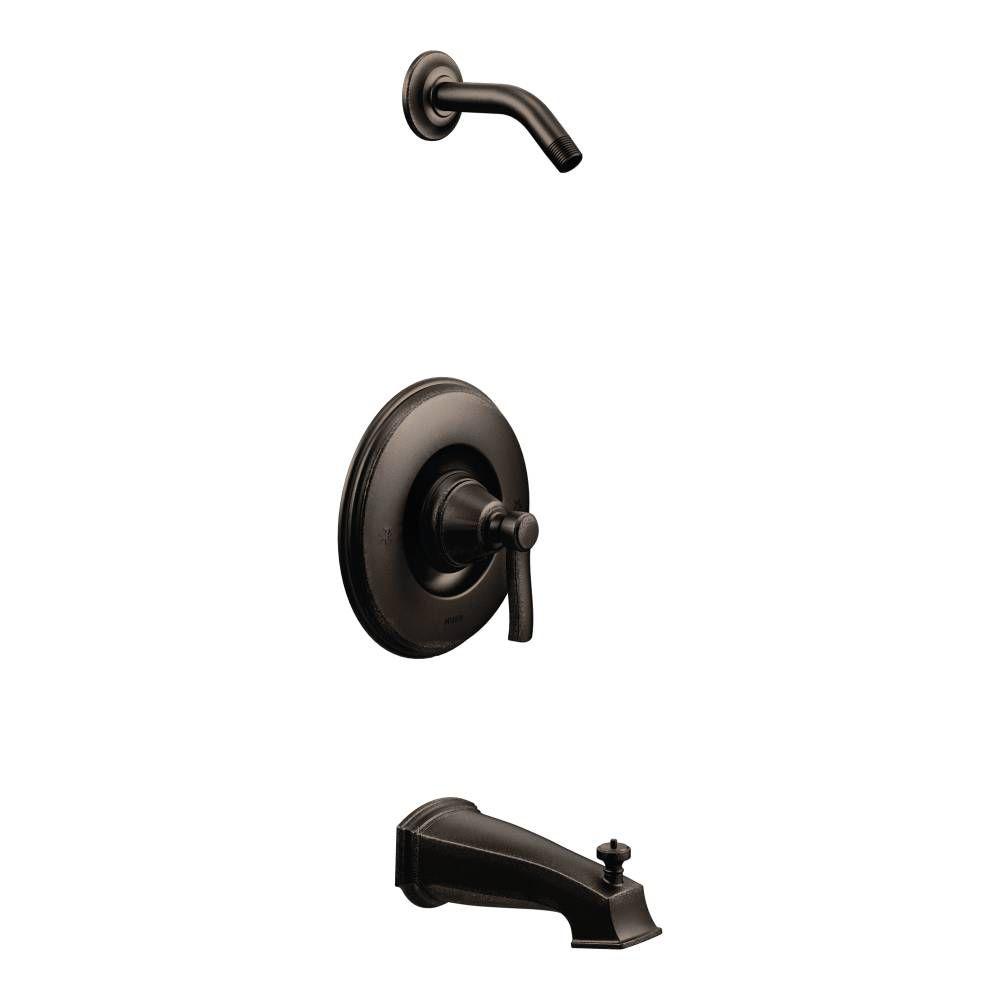 moen shower kit bronze