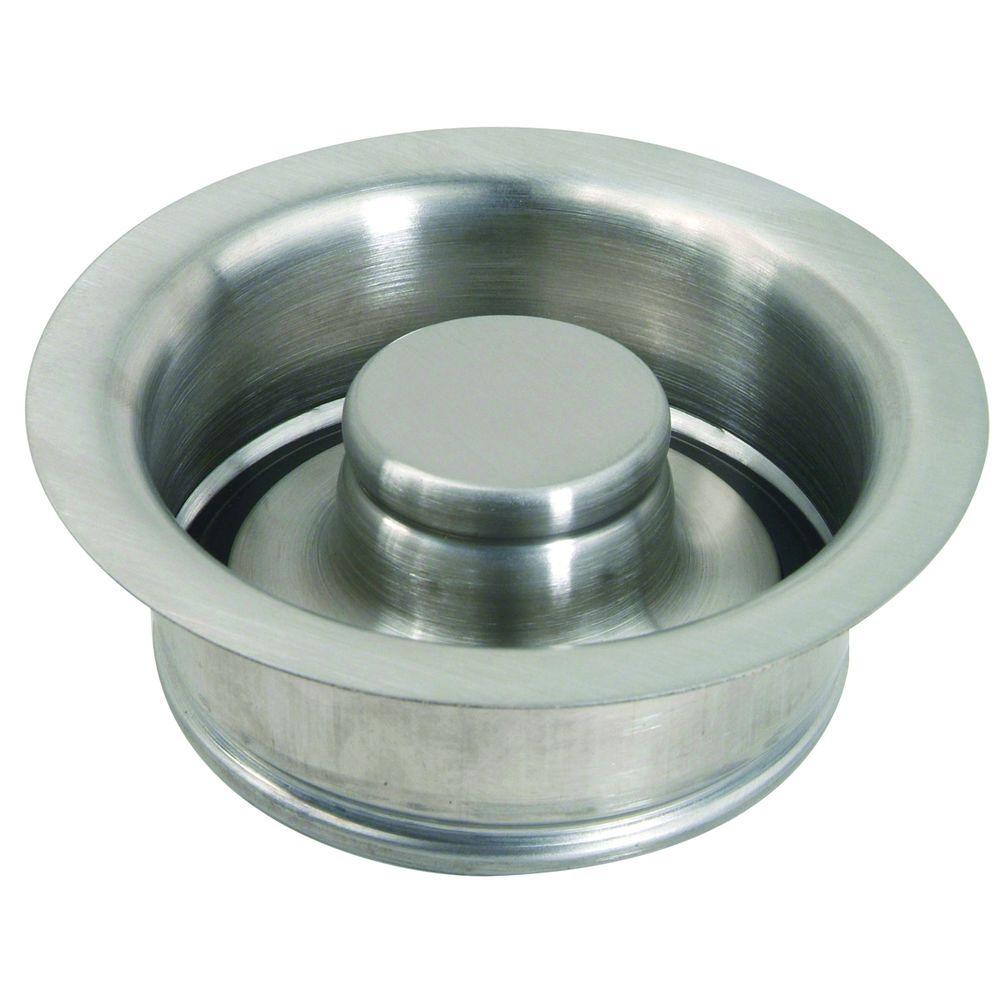 BrassCraft 31/2 in. Garbage Disposal Flange and Stopper Kit in Stainless Steel PVDBC7131 SS