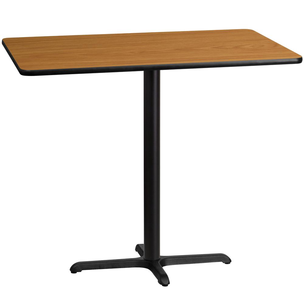 Flash Furniture 30 In X 48 Rectangular Natural Laminate Table Flash Furniture 30 In X 48 Rectangular Natural Laminate Table Top With 22