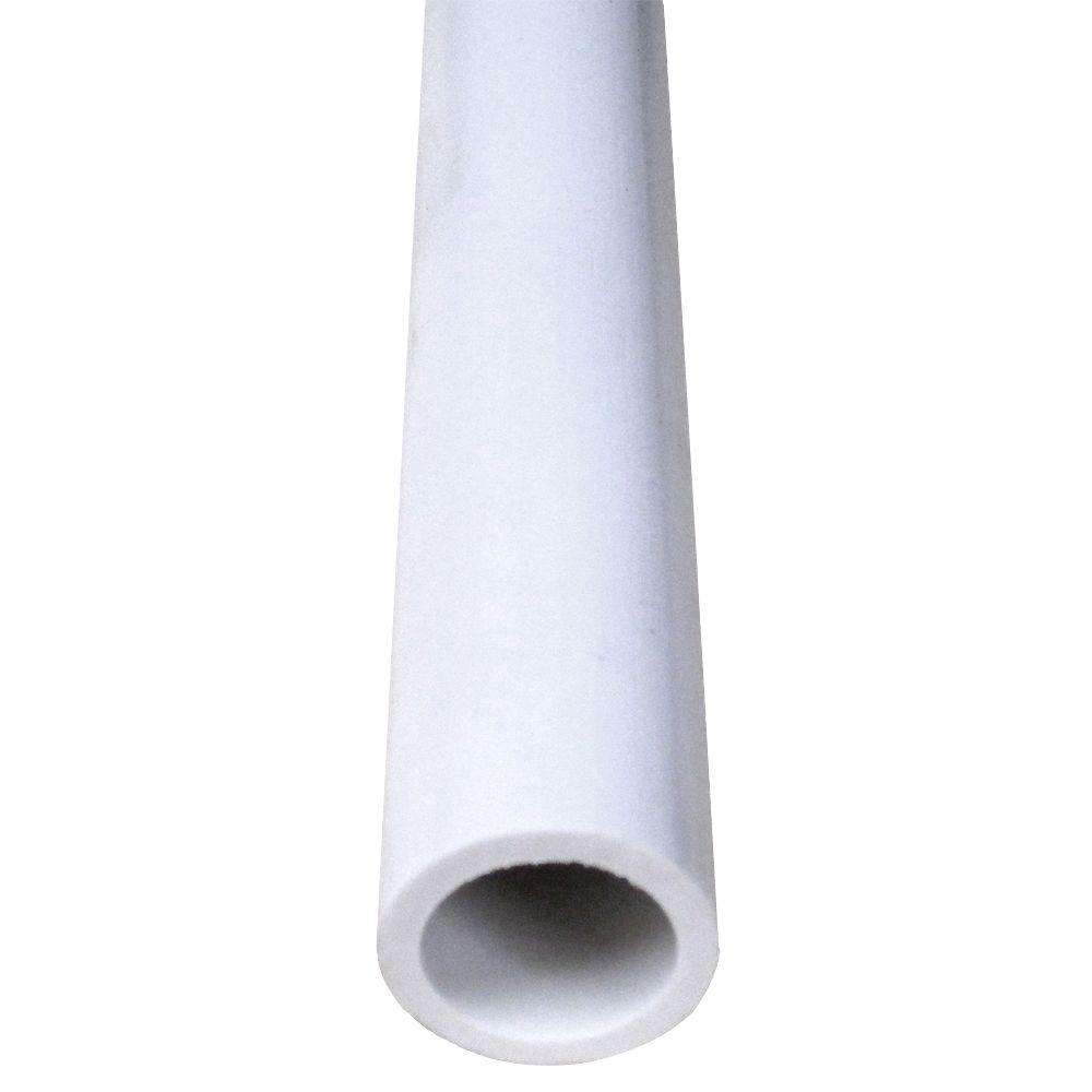 POWERTEC 2-1/2 in. x 10 ft. Flexible PVC Dust Collection Hose ...