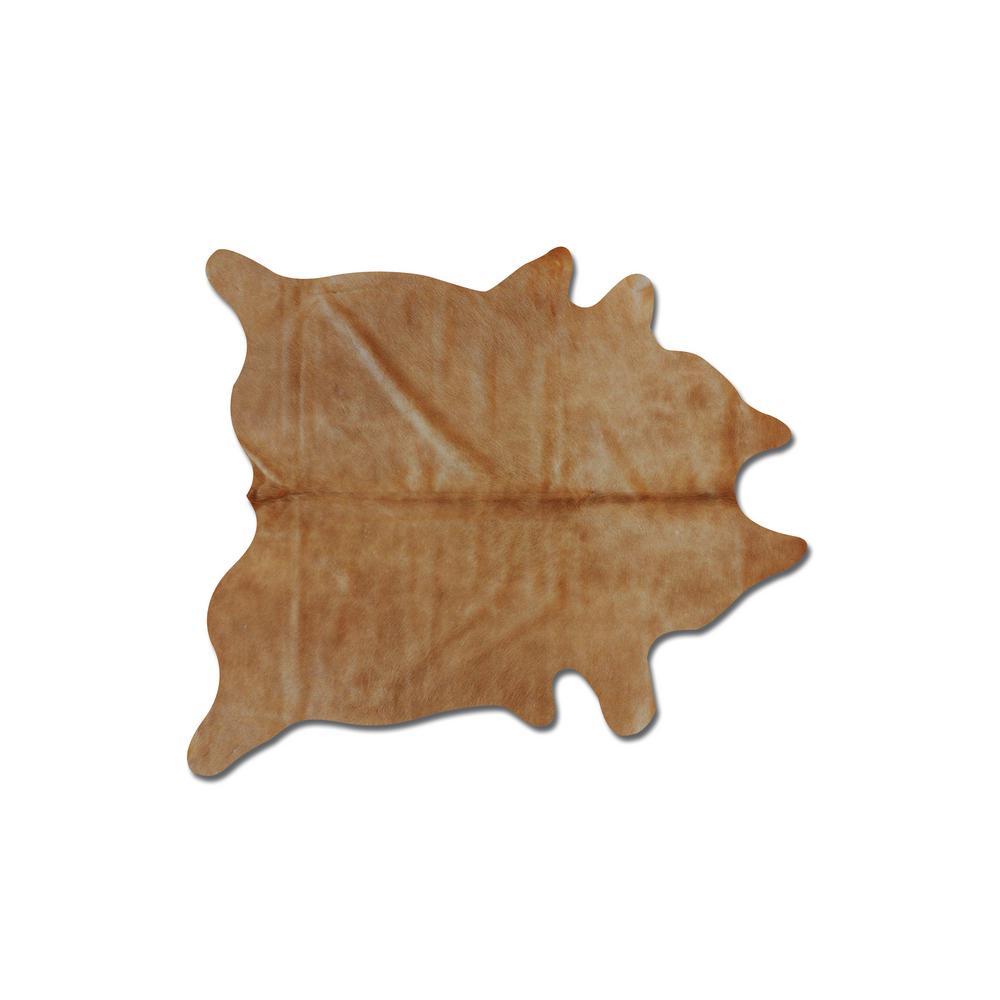Geneva Tan 6 Ft X 7 Cowhide Rug 676685001061 The Home Depot Geneva Tan 6 Ft X 7 Cowhide Rug