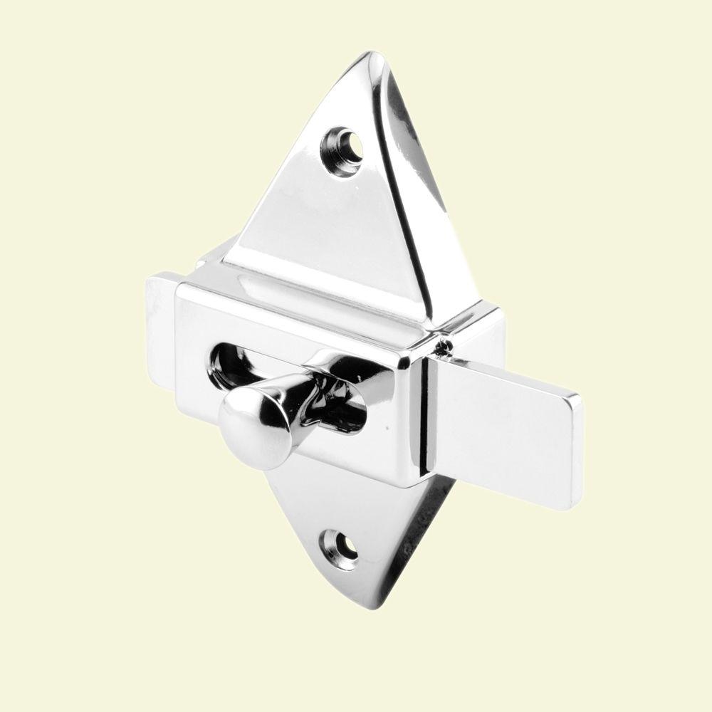 Prime-Line 2-3/4 in. Hole Centers Chrome Slide Latch-650-6596 - The ...