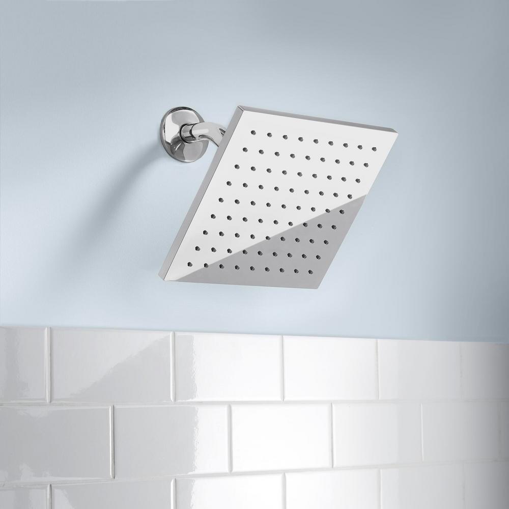Glacier Bay Modern 1Spray 8 in. Single Wall Mount Fixed Rain Shower