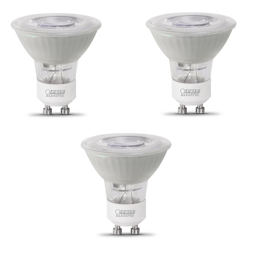Gu10 Indoor Outdoor Led Bulbs Light The Home Depot 50 Watt Equivalent Mr16 Gu10 Dimmable Cec Led 90 Cri Frosted Flood Light Bulb