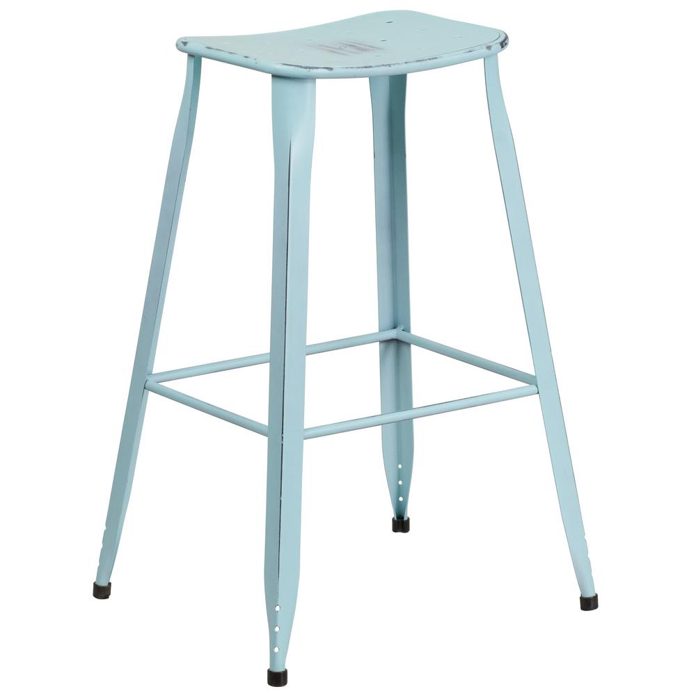 Home Decorators Collection Sandra 29.75 in. Gunmetal Swivel Bar Stool